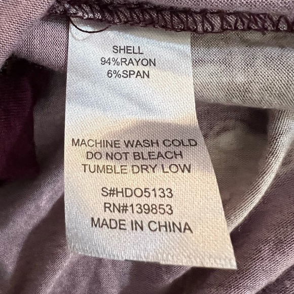 Bleuh Ciel Burgundy Hi Low Dress Size Medium NWT - Picture 8 of 10